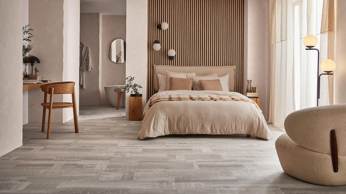 Виниловая плитка Tarkett Elegance Rigid 55 Patchwork WHITE