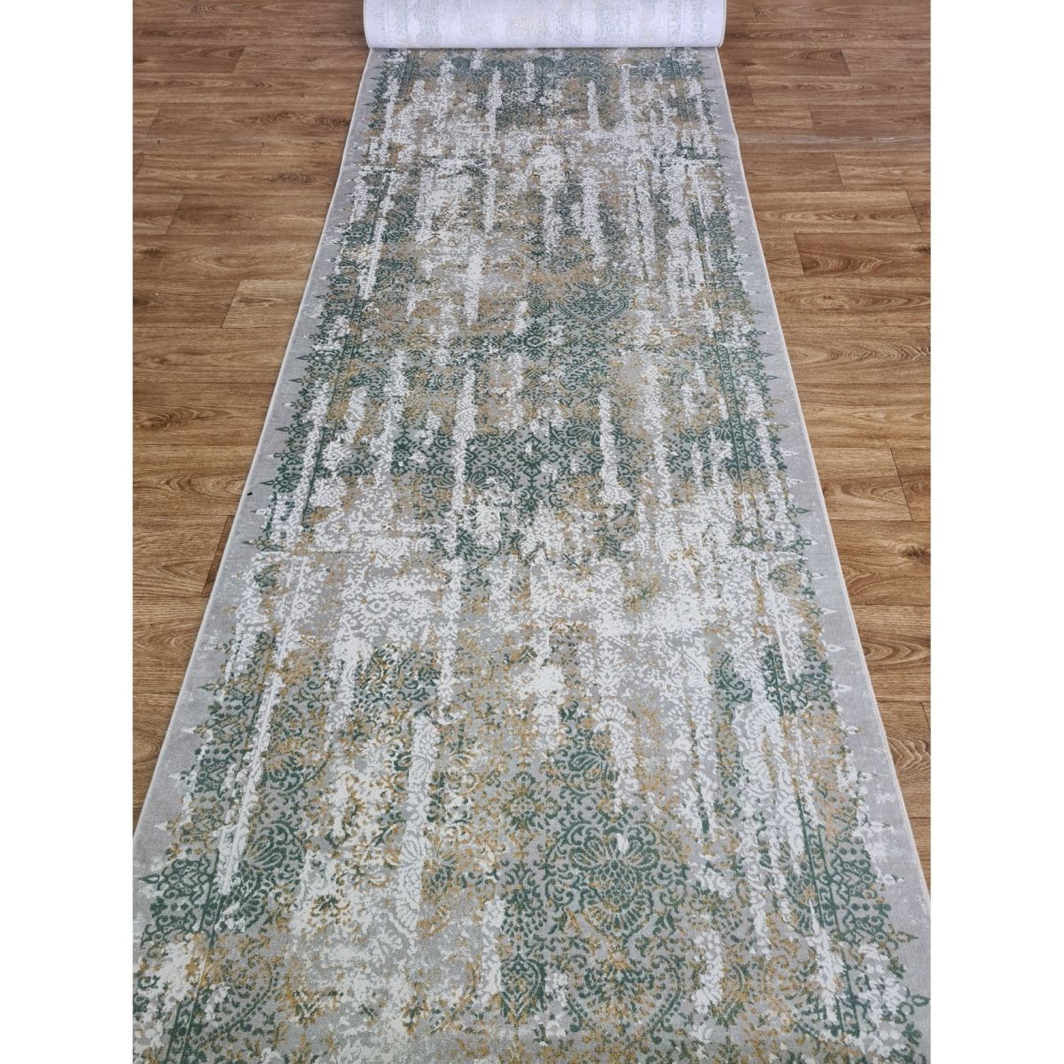 Килимова доріжка Greencarpet Deep Ocean 146JA YELLOW / GREEN