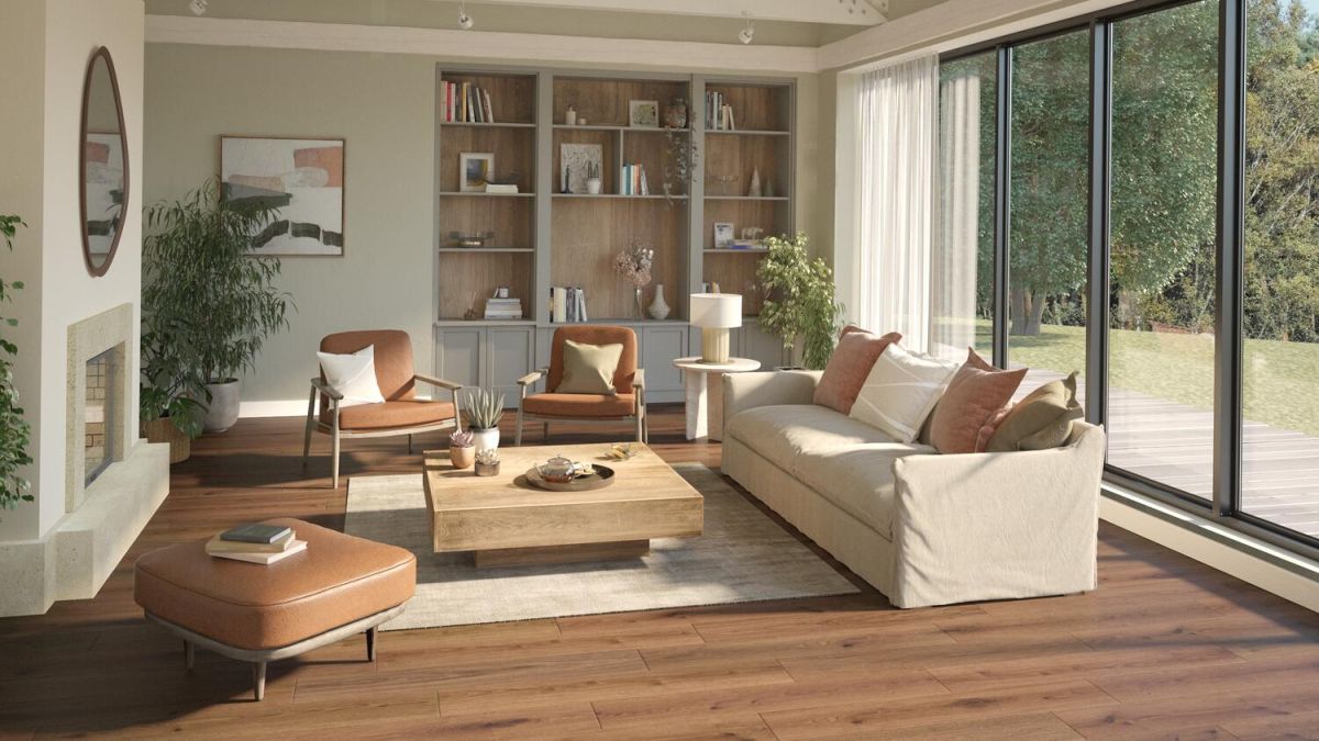 Виниловая плитка Tarkett Elegance Rigid 55 Delicate Oak BROWN