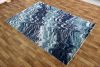 Ковер LOW CANYON 122BA d.blue/l.blue