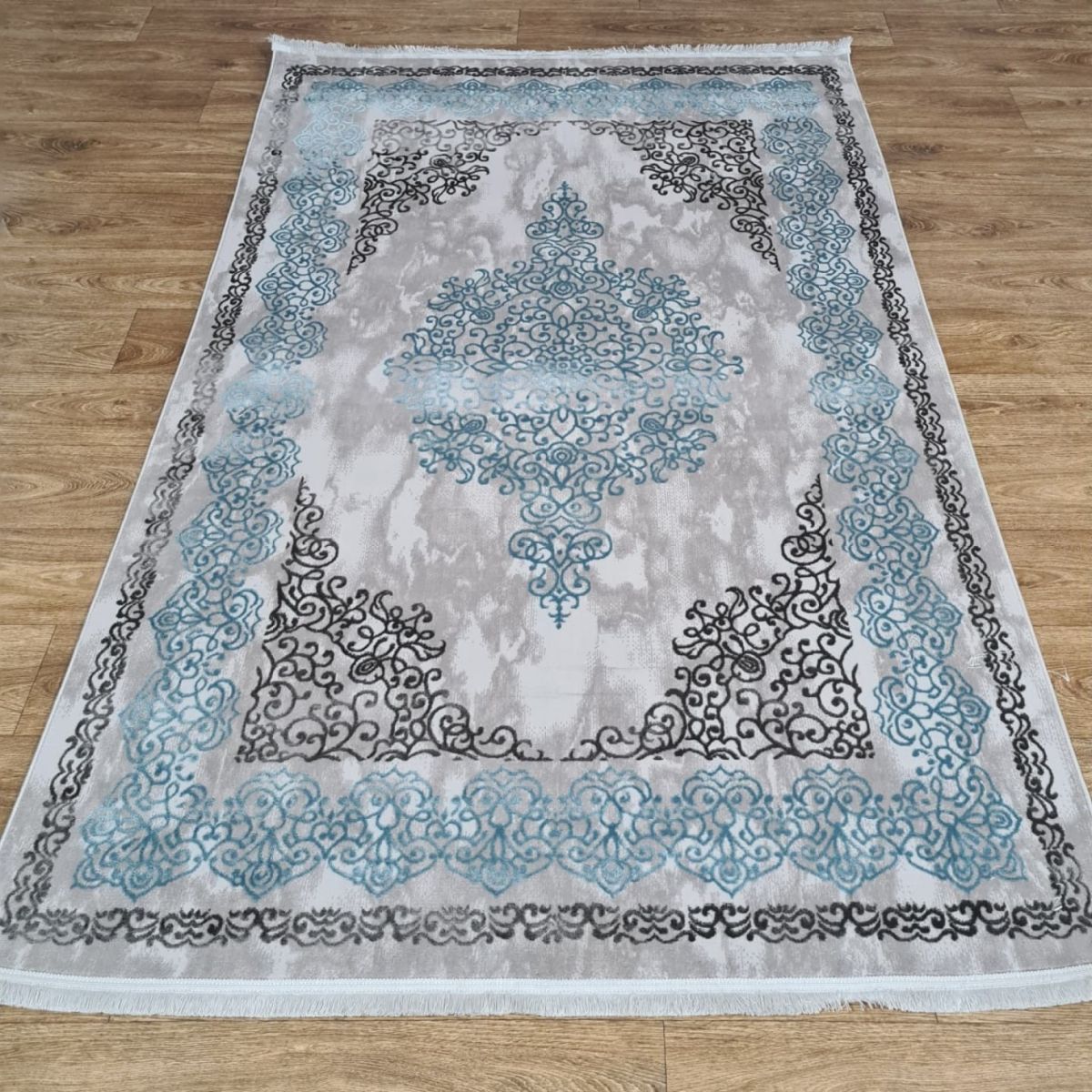 Ковёр Greencarpet Beyonce 0149WA L.BLUE / D.GREY