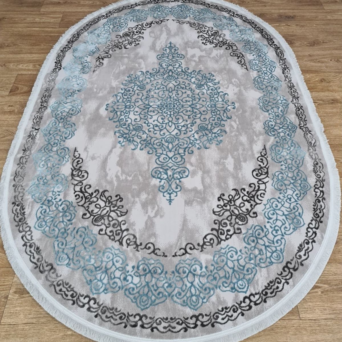 Ковёр Greencarpet Beyonce 0149WA L.BLUE / D.GREY