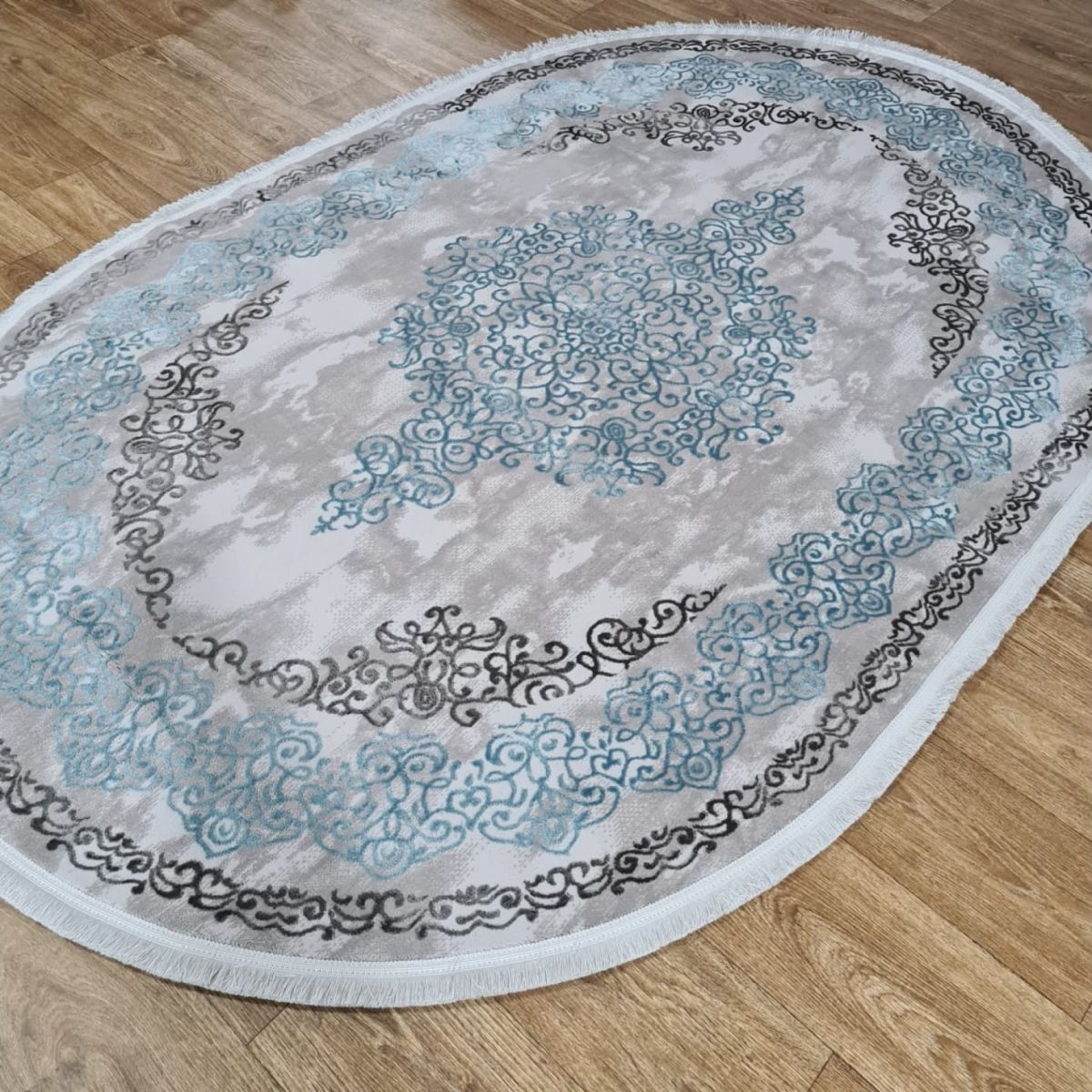 Ковёр Greencarpet Beyonce 0149WA L.BLUE / D.GREY