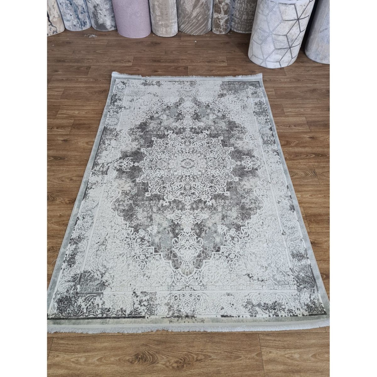 Ковер Greencarpet Deep Ocean 146HA GREY / L. BLUE