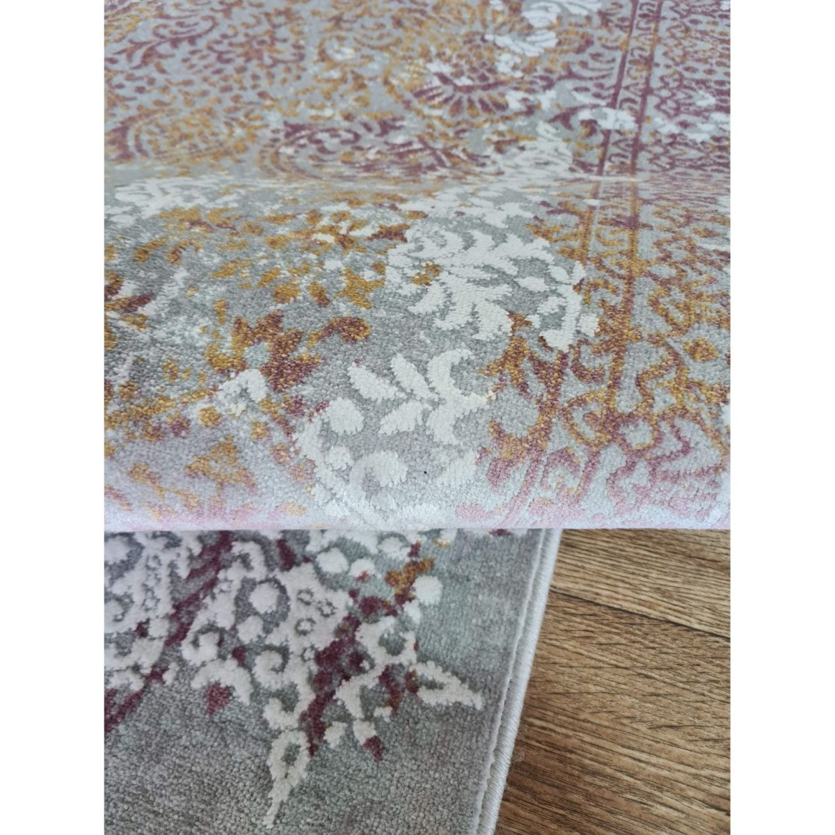 Ковер Greencarpet Deep Ocean 146JA LILAC / YELLOW
