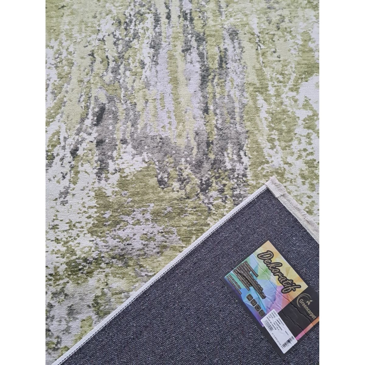 Ковёр Greencarpet Dekoratif A0059A GREEN/GREEN