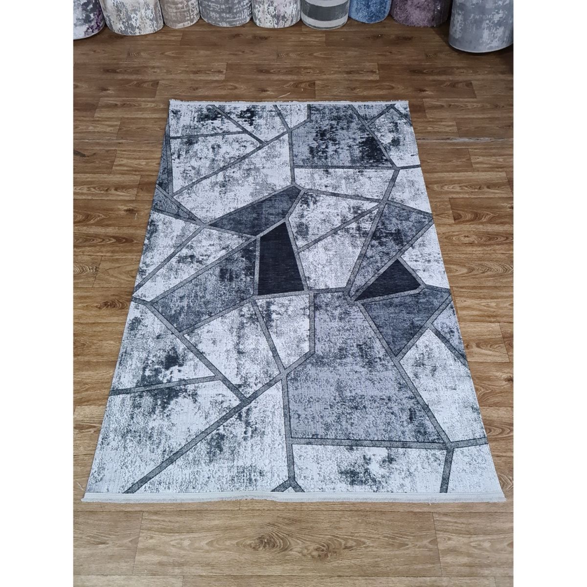 Ковёр Greencarpet Dekoratif K00014 GREY / GREY