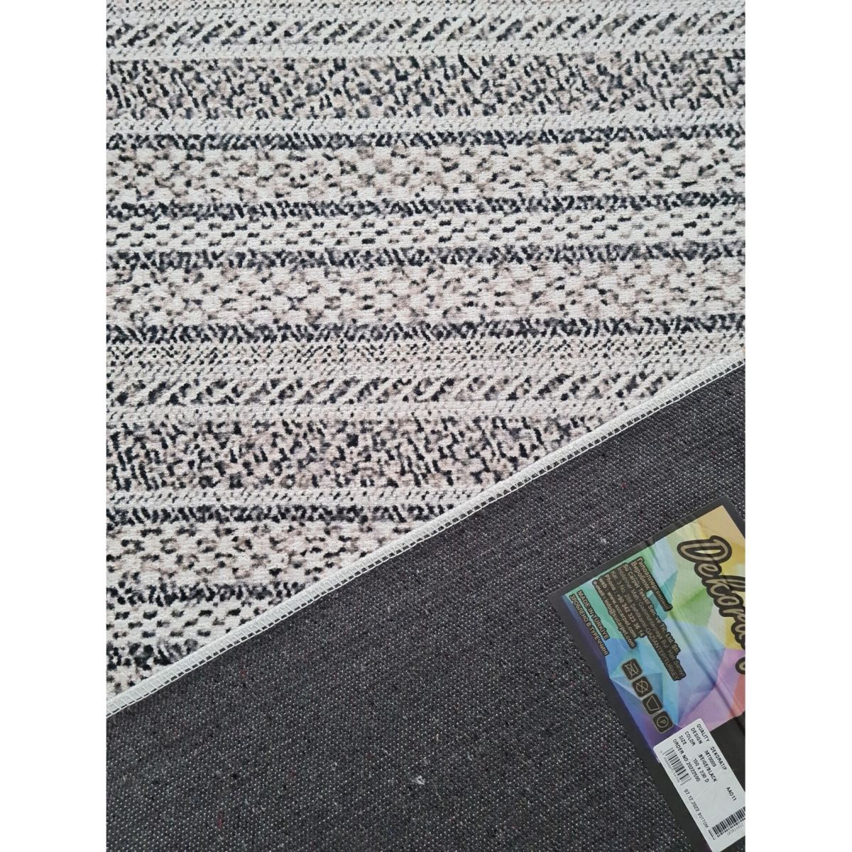 Ковёр Greencarpet Dekoratif MT0009 BEIGE/BLACK
