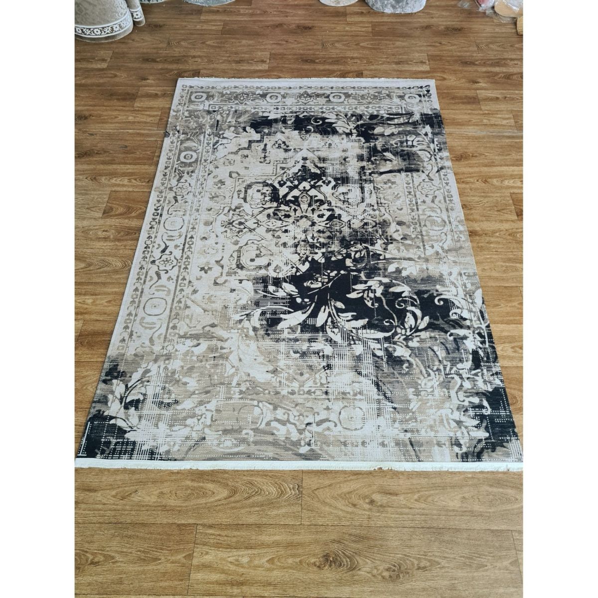 Ковёр Greencarpet Dekoratif SHR073 BEIGE/BLACK