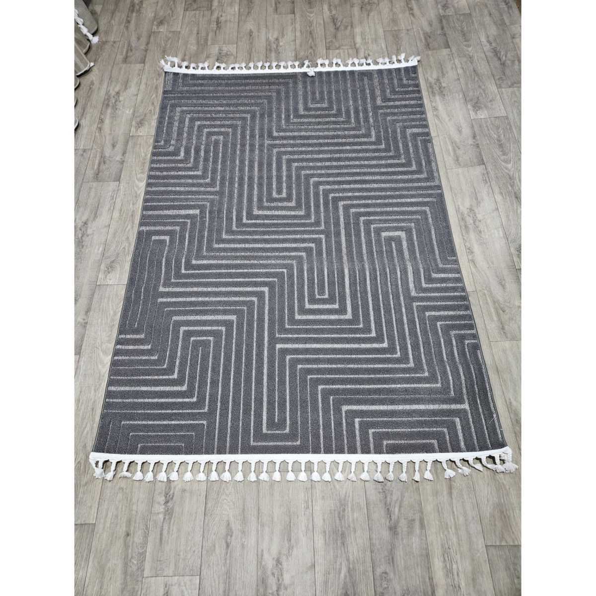 Килим Greencarpet Dolche 3089H ANTRACITE/ANTRACITE