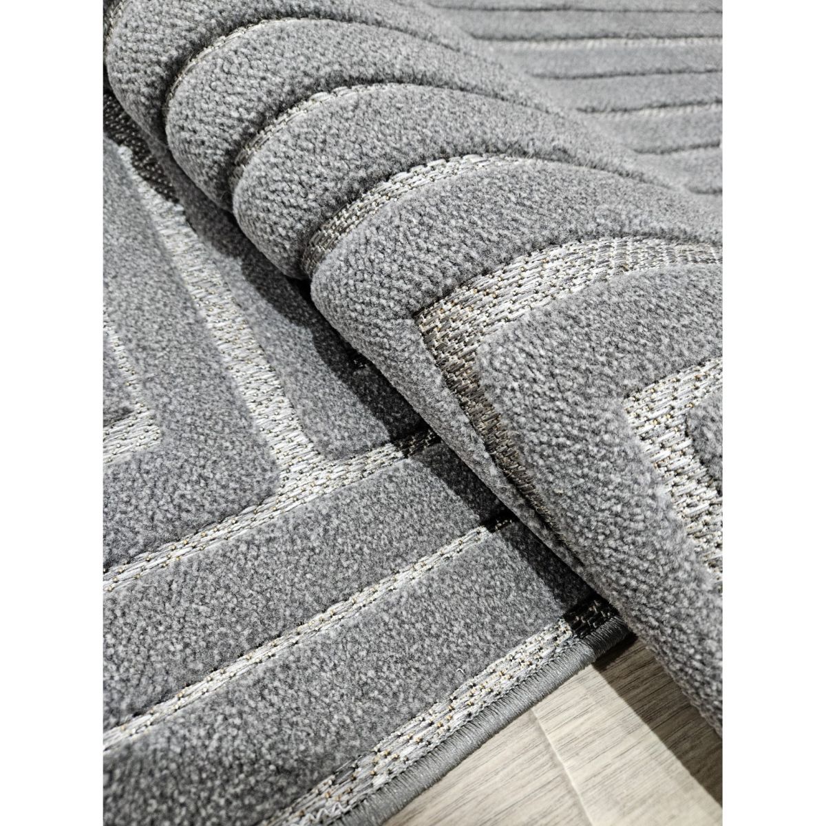 Ковёр Greencarpet Dolche 3089H ANTRACITE/ANTRACITE