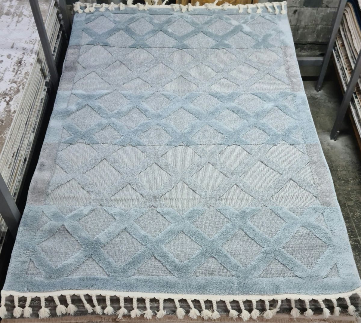 Ковёр Greencarpet Gabbana GM67B L.BLUE