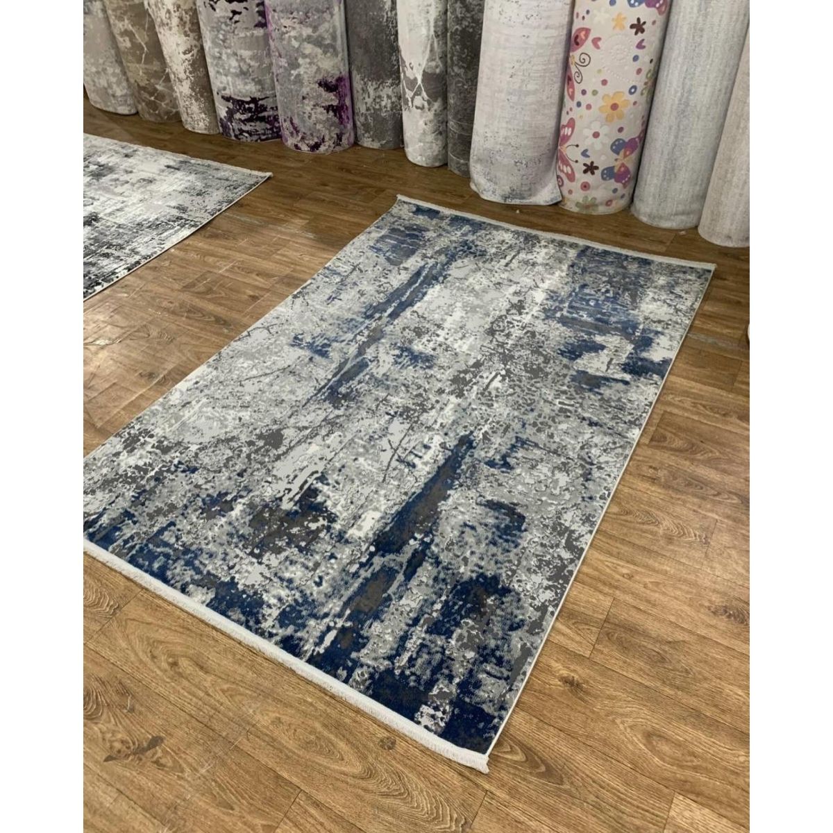 Ковёр Greencarpet Imparator 02835B L.GREY/BLUE