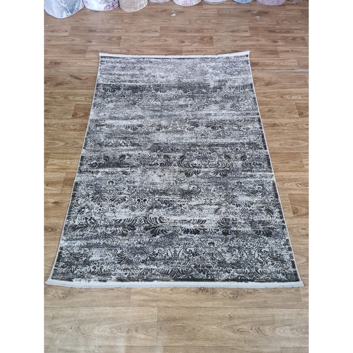Ковёр Greencarpet Imparator 05243A L.GREY/D.GREY