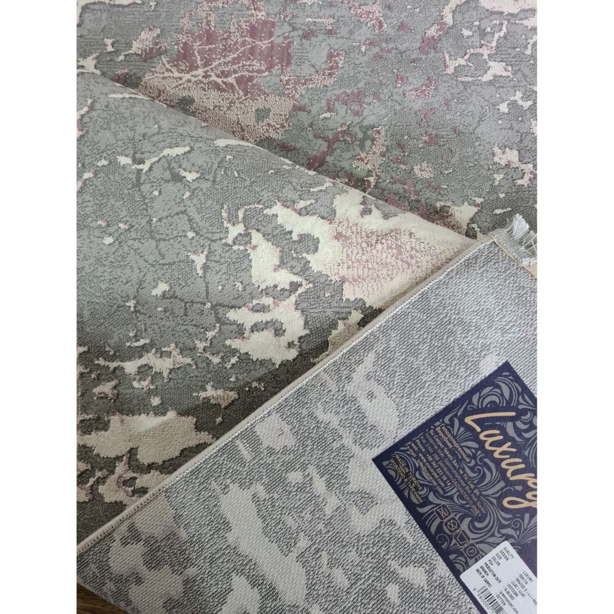 Ковёр Greencarpet Luxury 05917A LILAC / LILAC