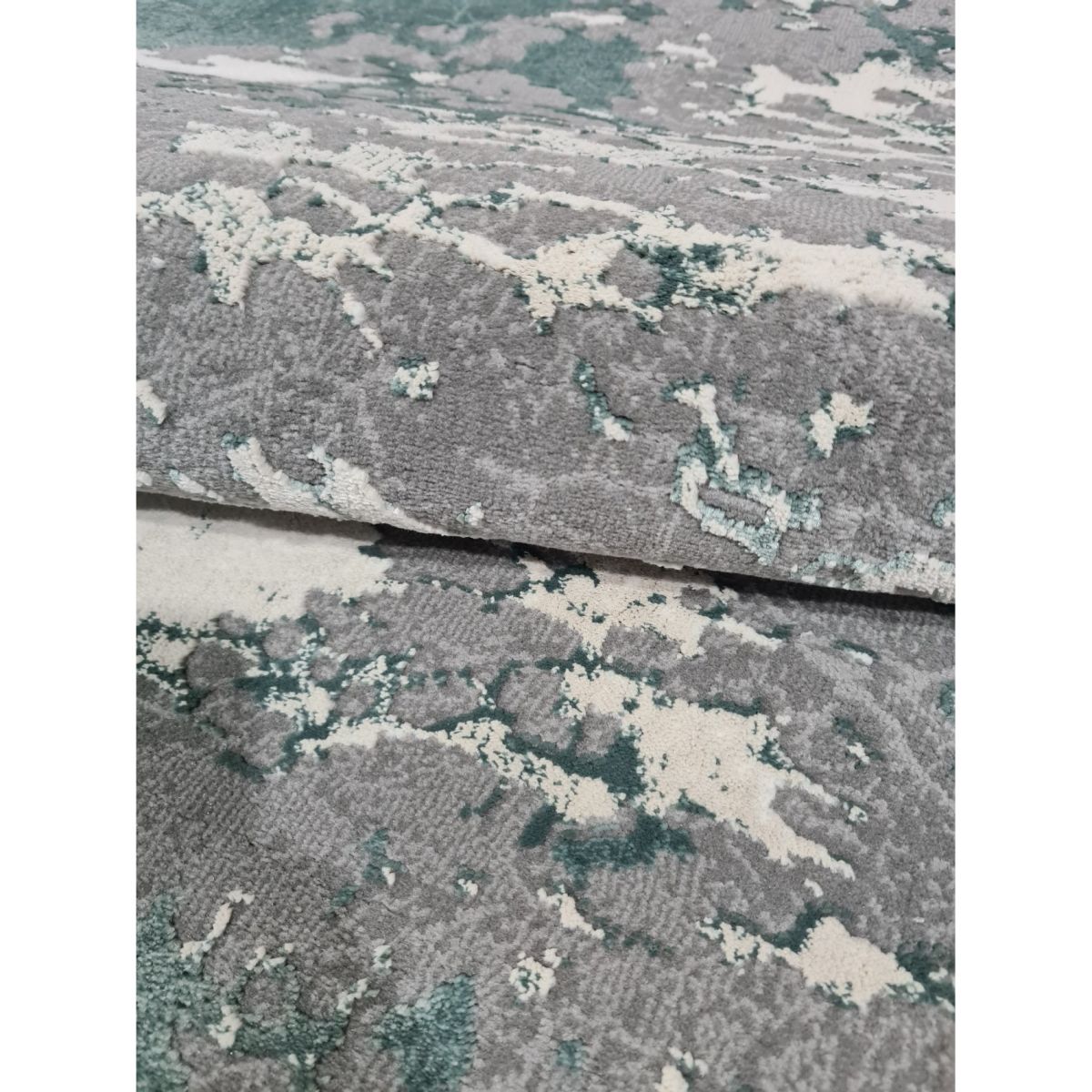Ковёр Greencarpet Luxury 05917A TURQUOISE / D.GREY HB