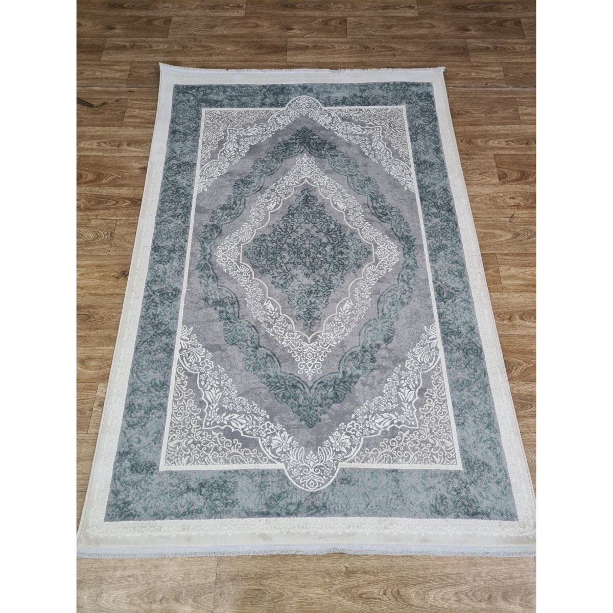Ковёр Greencarpet Luxury 05986D BEIGE / L.TURQUOISE