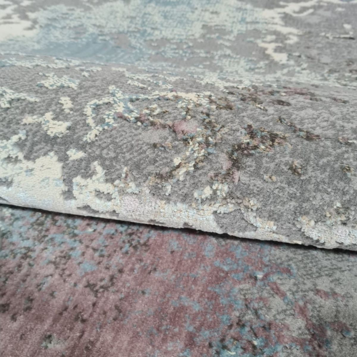 Ковёр Greencarpet Luxury 06185A BLUE / LILAC