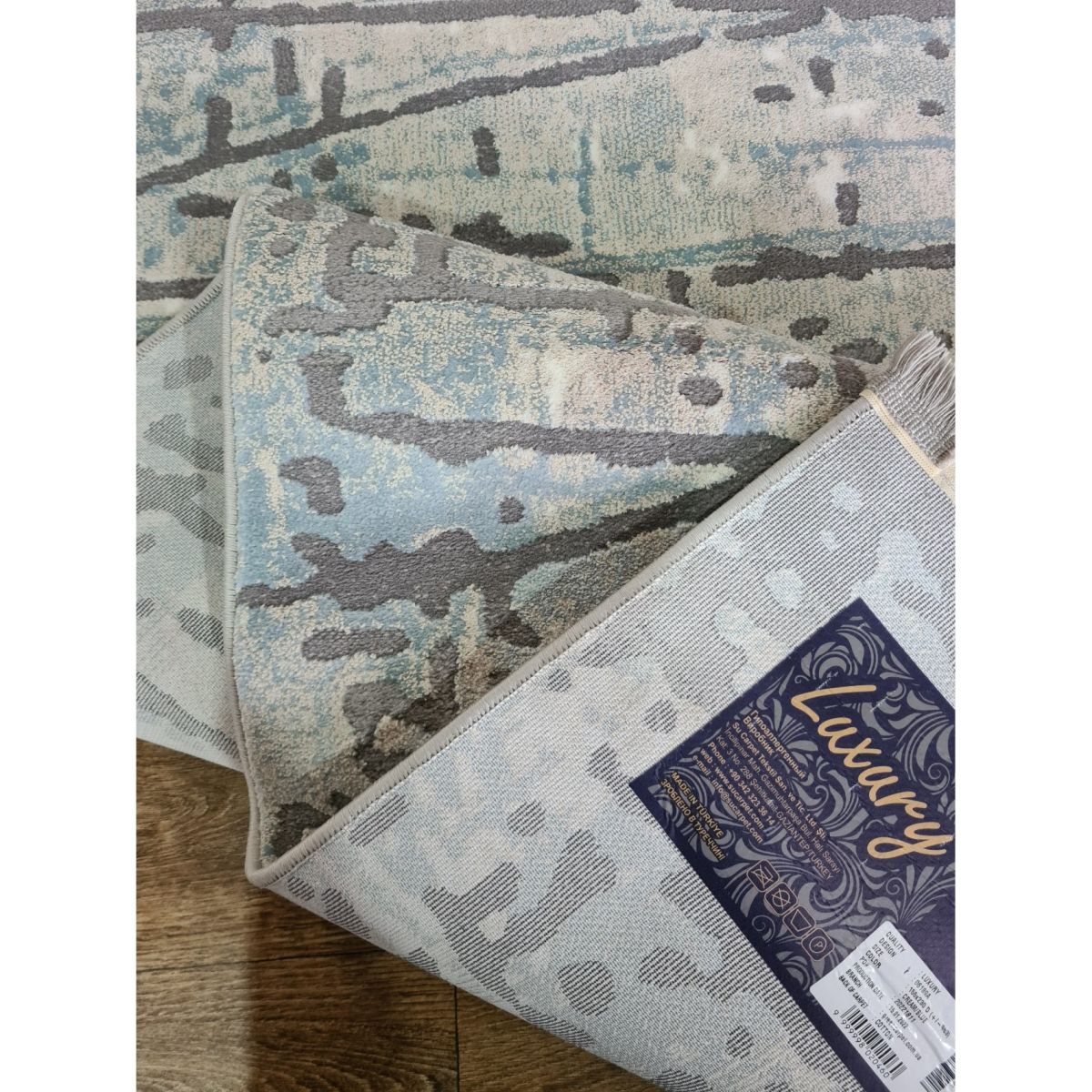 Ковёр Greencarpet Luxury 06189A CREAM / BLUE