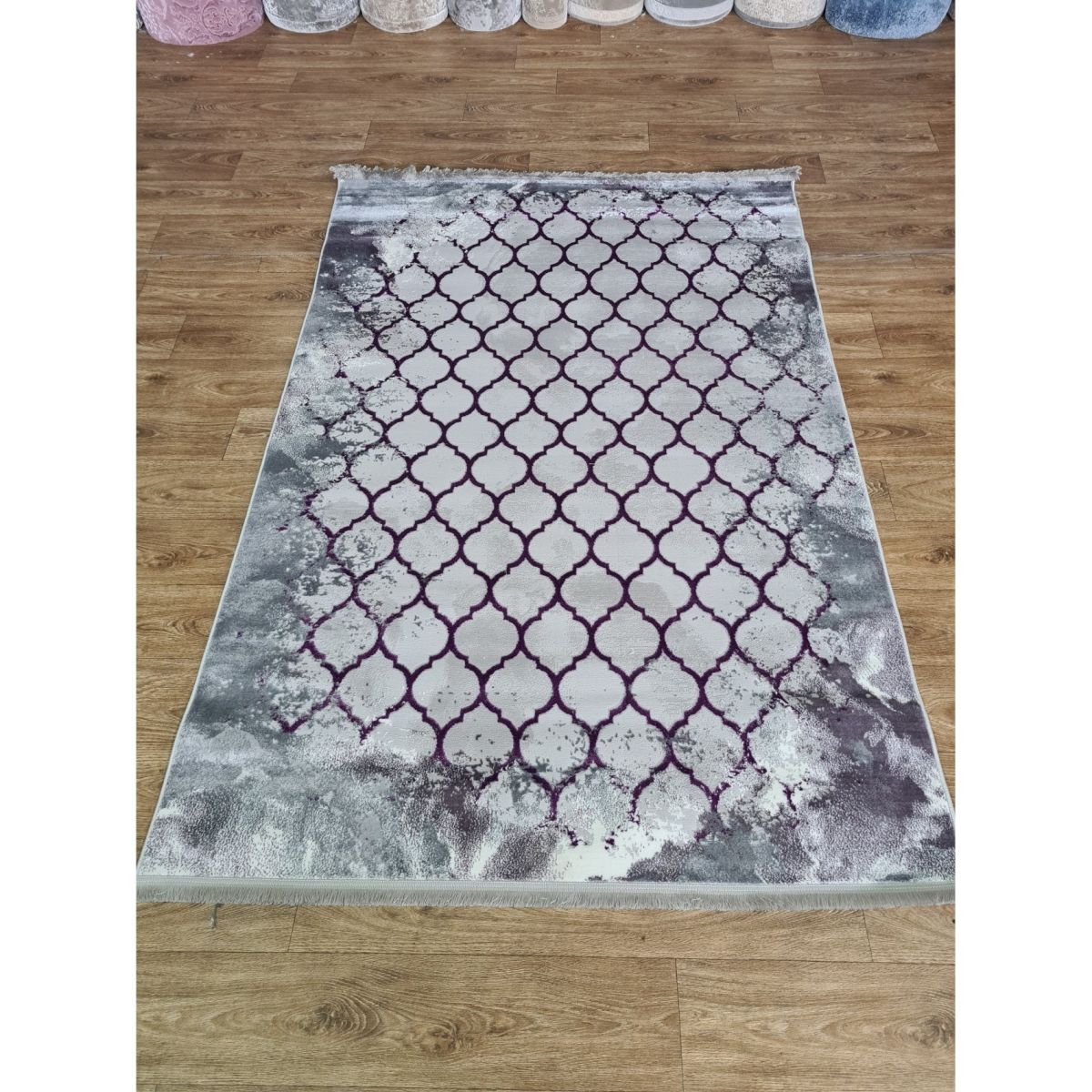 Килим Greencarpet Moda 5758 GREY / LILAC GRI HB