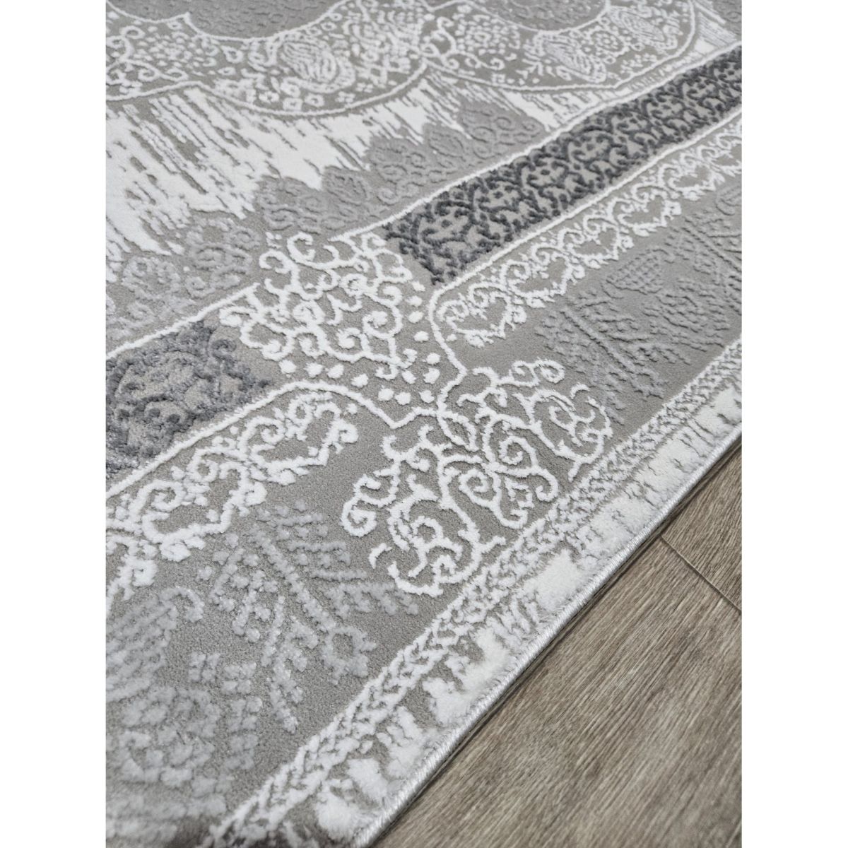 Ковёр Greencarpet MONOX T066A CREAM / SILVER