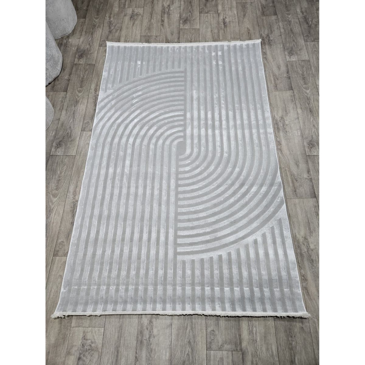 Ковёр Greencarpet MONOX T067A SILVER / L.GREY