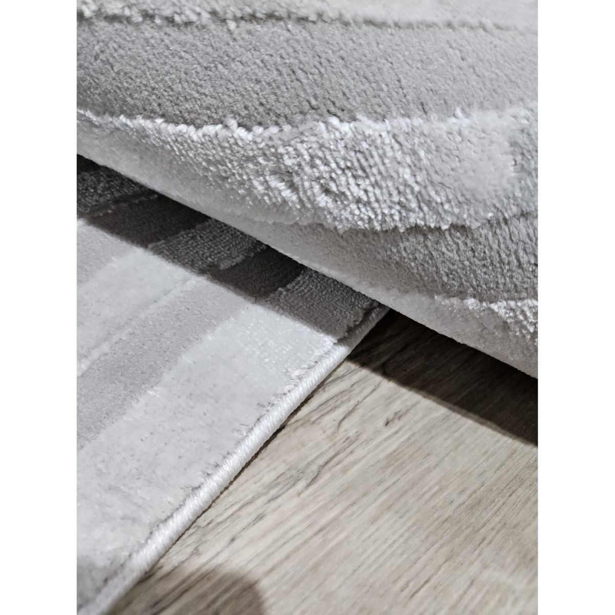 Ковёр Greencarpet MONOX T067A SILVER / L.GREY