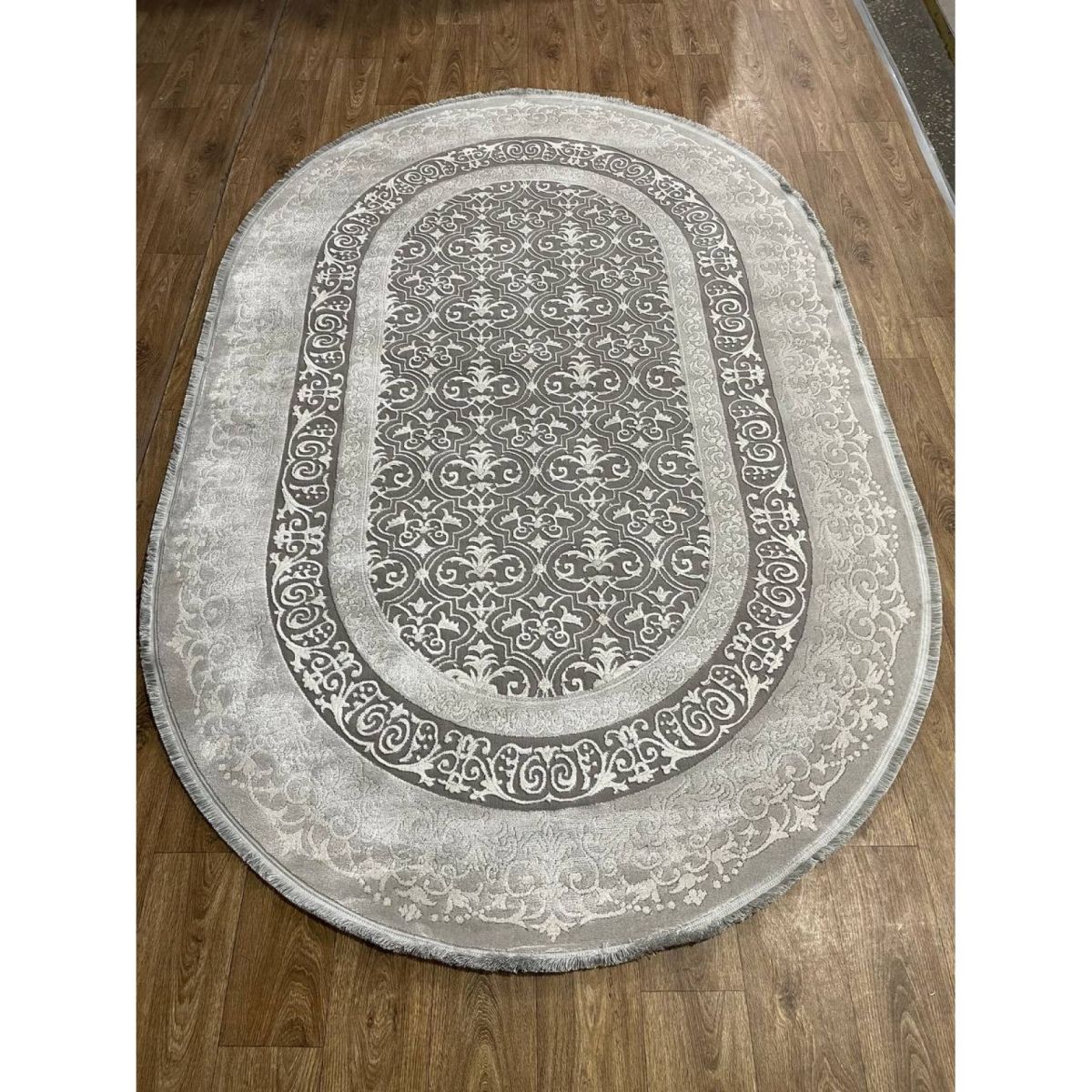 Ковёр Greencarpet Odessa 00501S L.GREY / CREAM