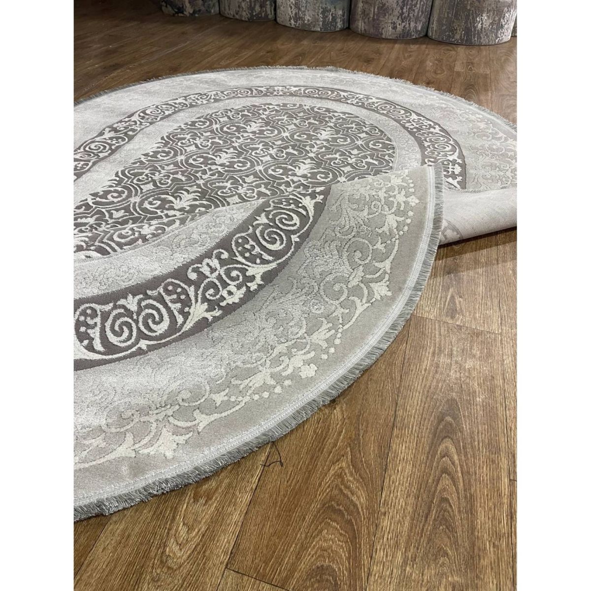 Ковёр Greencarpet Odessa 00501S L.GREY / CREAM