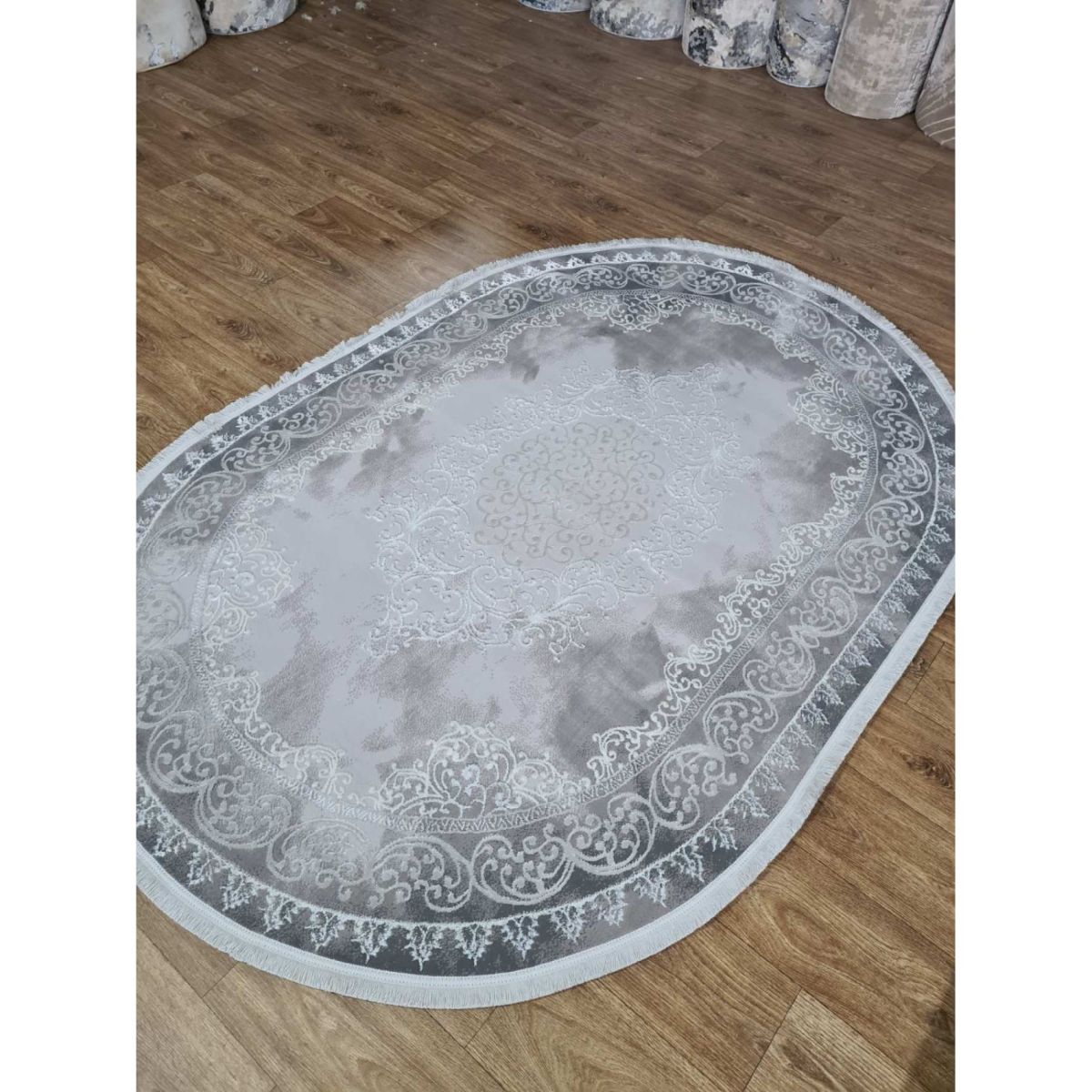 Ковёр Greencarpet Odessa 0102SA C.POLY.L.GREY/C.POL