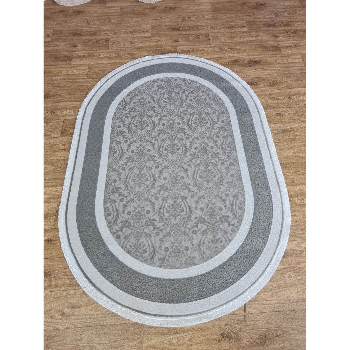 Ковёр Greencarpet Tempo 8125 GREY / C. POLY. D. GREY