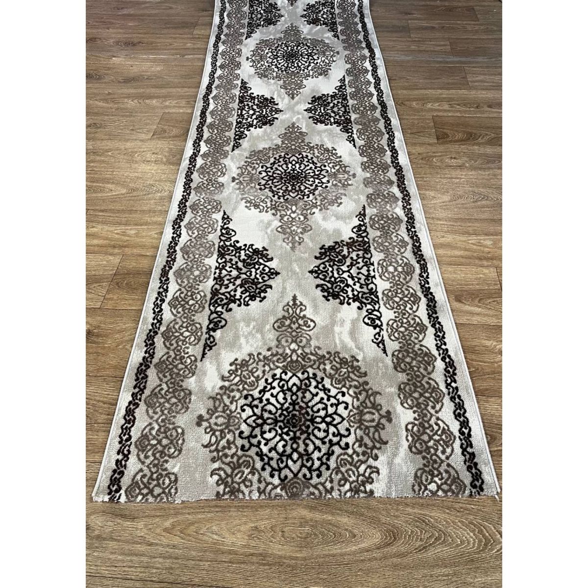 Килимова доріжка Greencarpet Beyonce 0149WA BROWN / L. BROWN