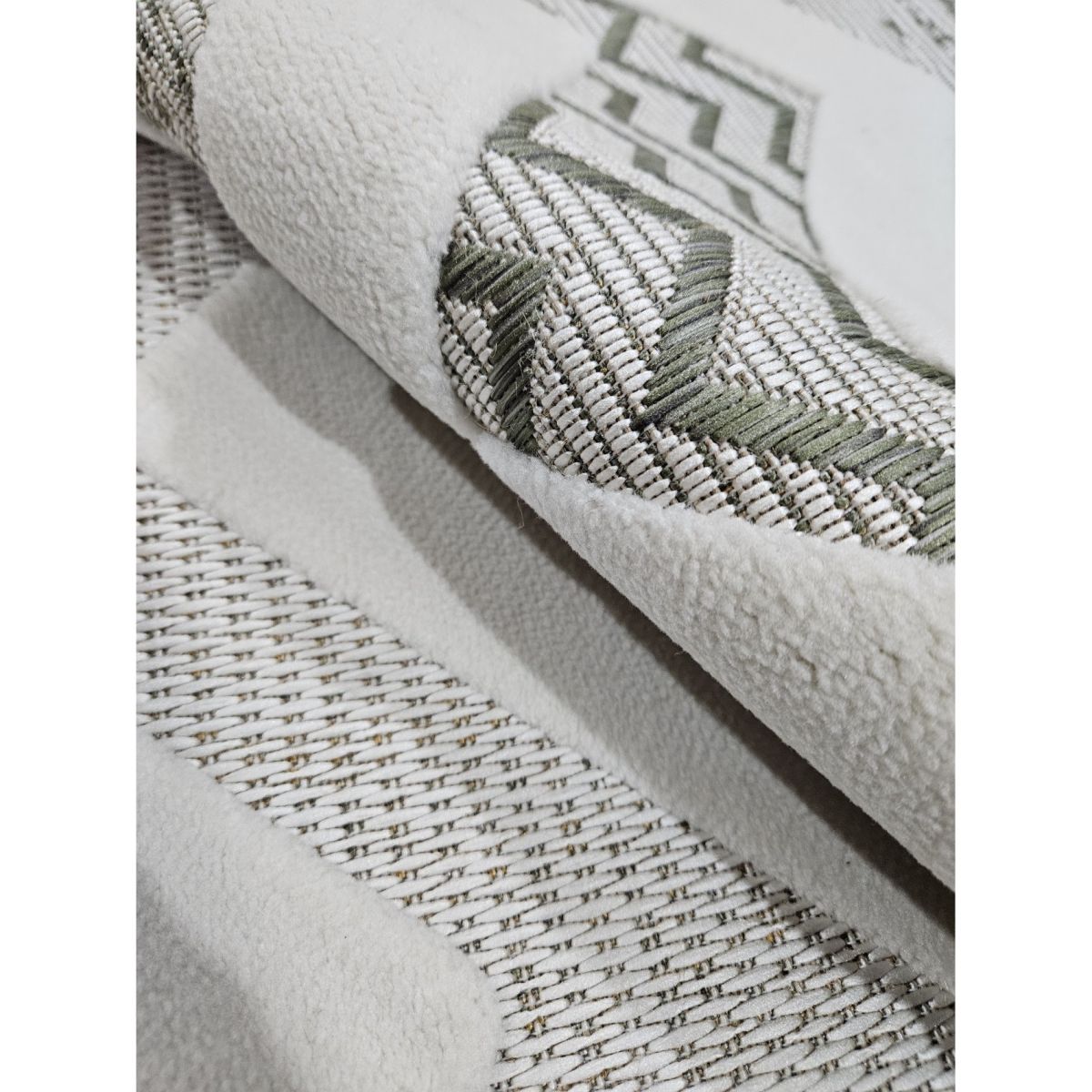 Килимова доріжка Greencarpet Dolche 4037B GREEN / CREAM