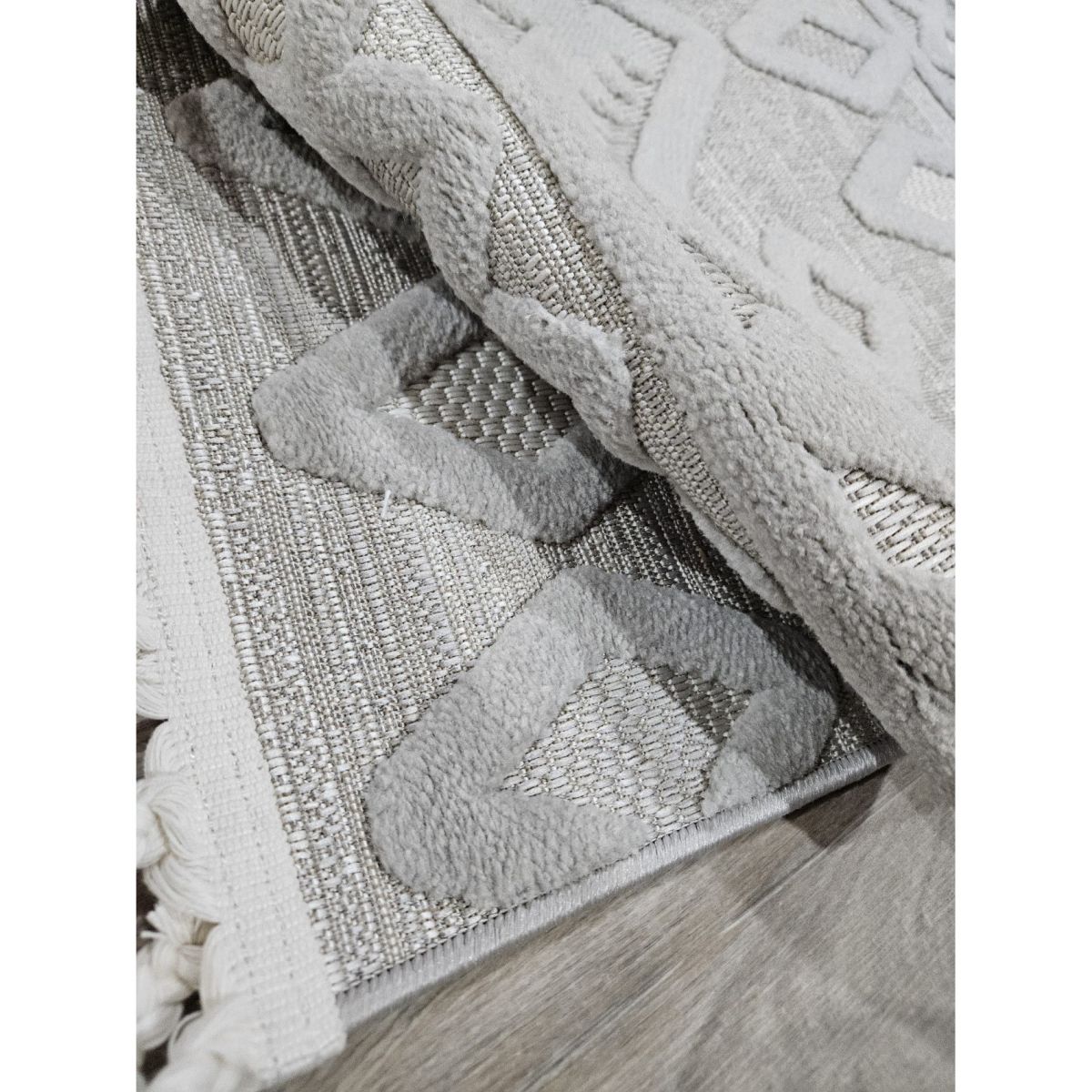 Килимова доріжка Greencarpet Dolche 4198A CREAM / L.GREY