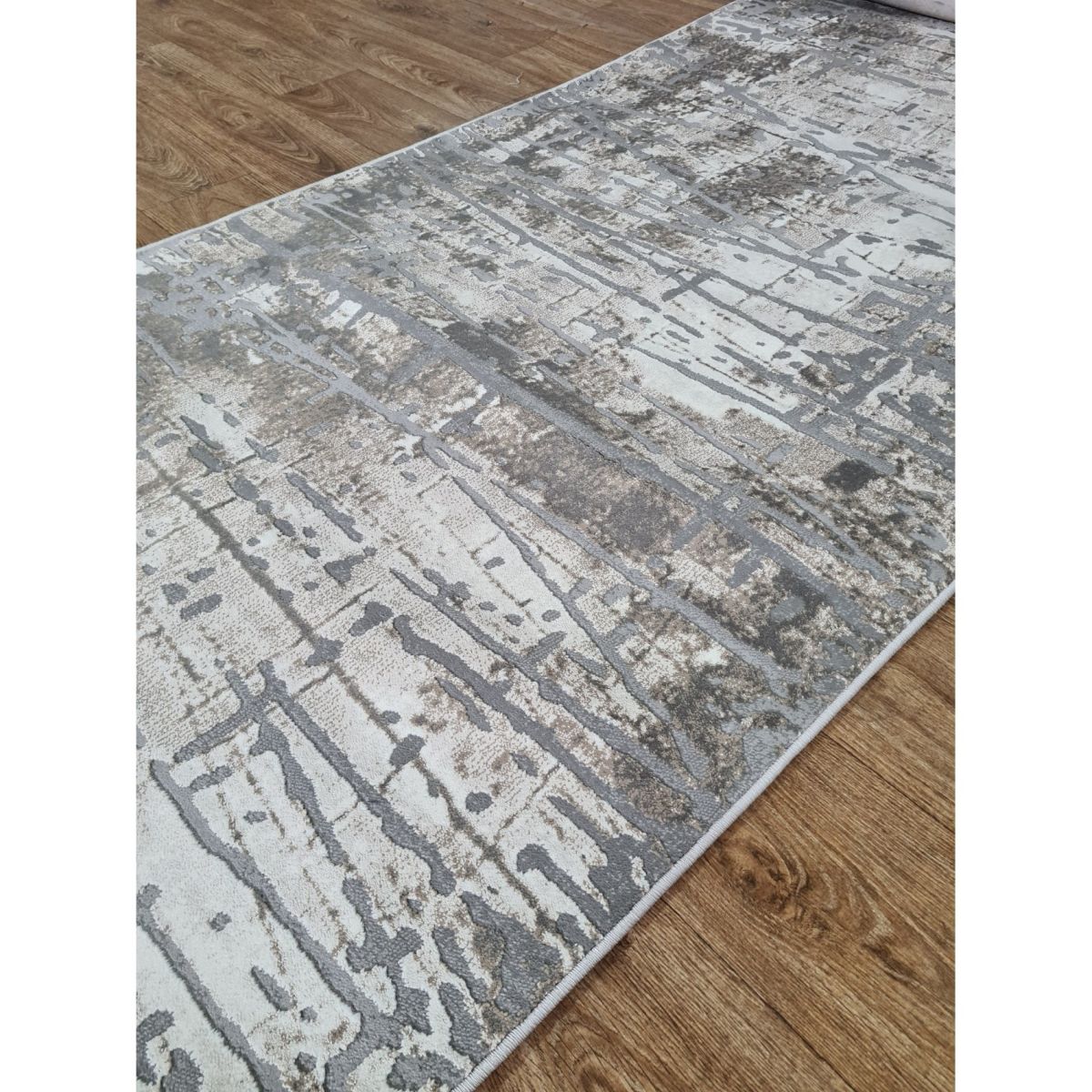 Килимова доріжка Greencarpet Luxury 06189A GREY / GREY