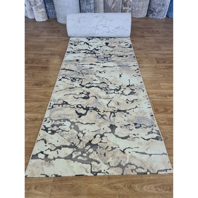 Ковровая дорожка Greencarpet Moda 3831A BEIGE / L.GREY