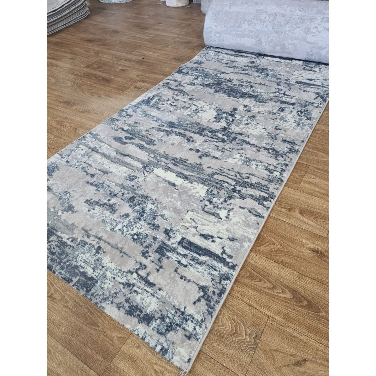 Килимова доріжка Greencarpet Moda 4559 L.BLUE / GREY