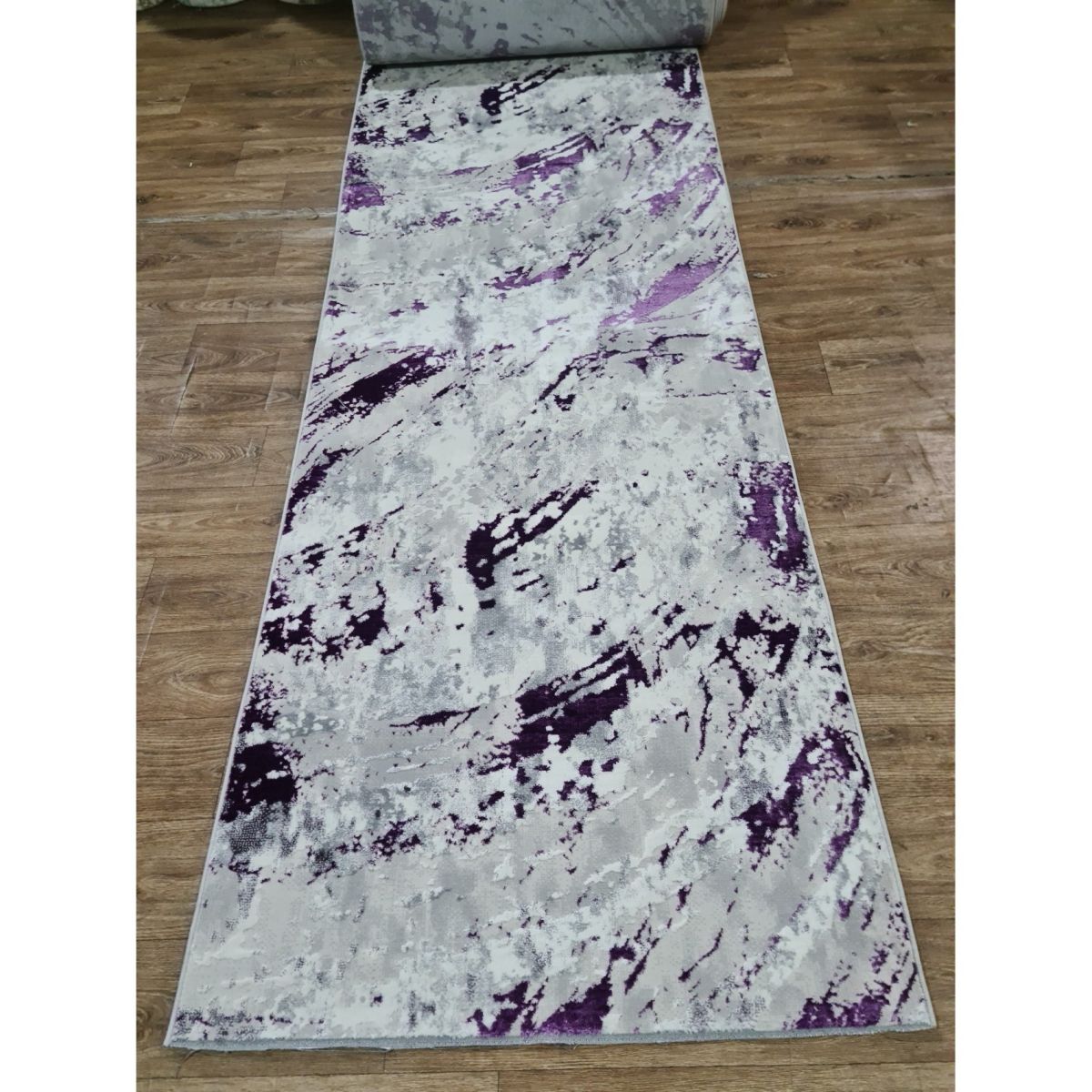 Килимова доріжка Greencarpet Moda 4576 LILAC/L.GREY
