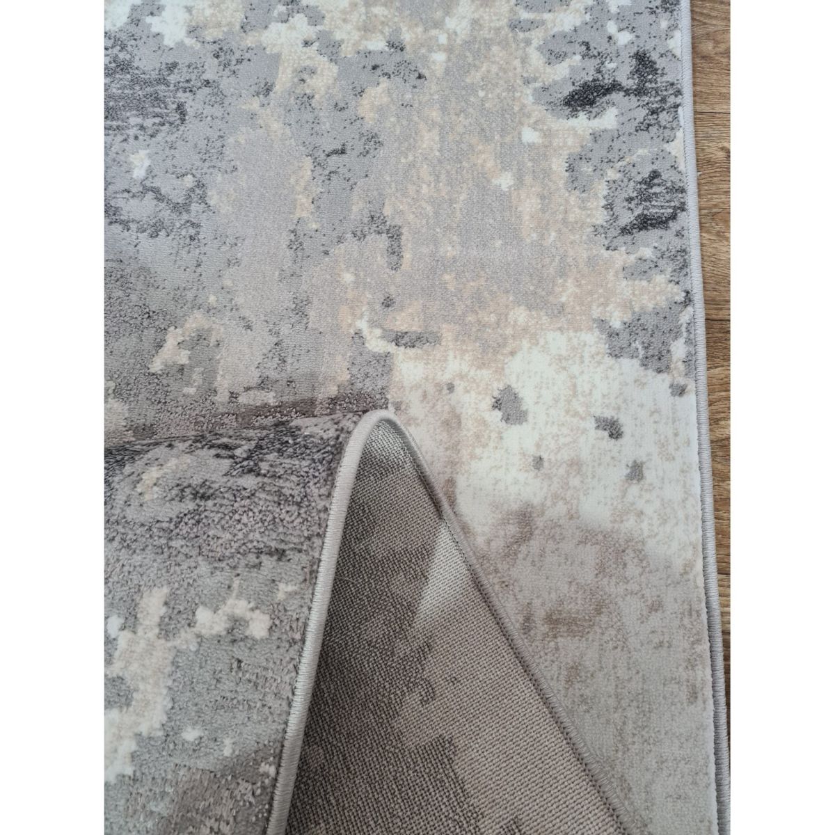 Килимова доріжка Greencarpet Moda 4591A L.GREY / BEIGE