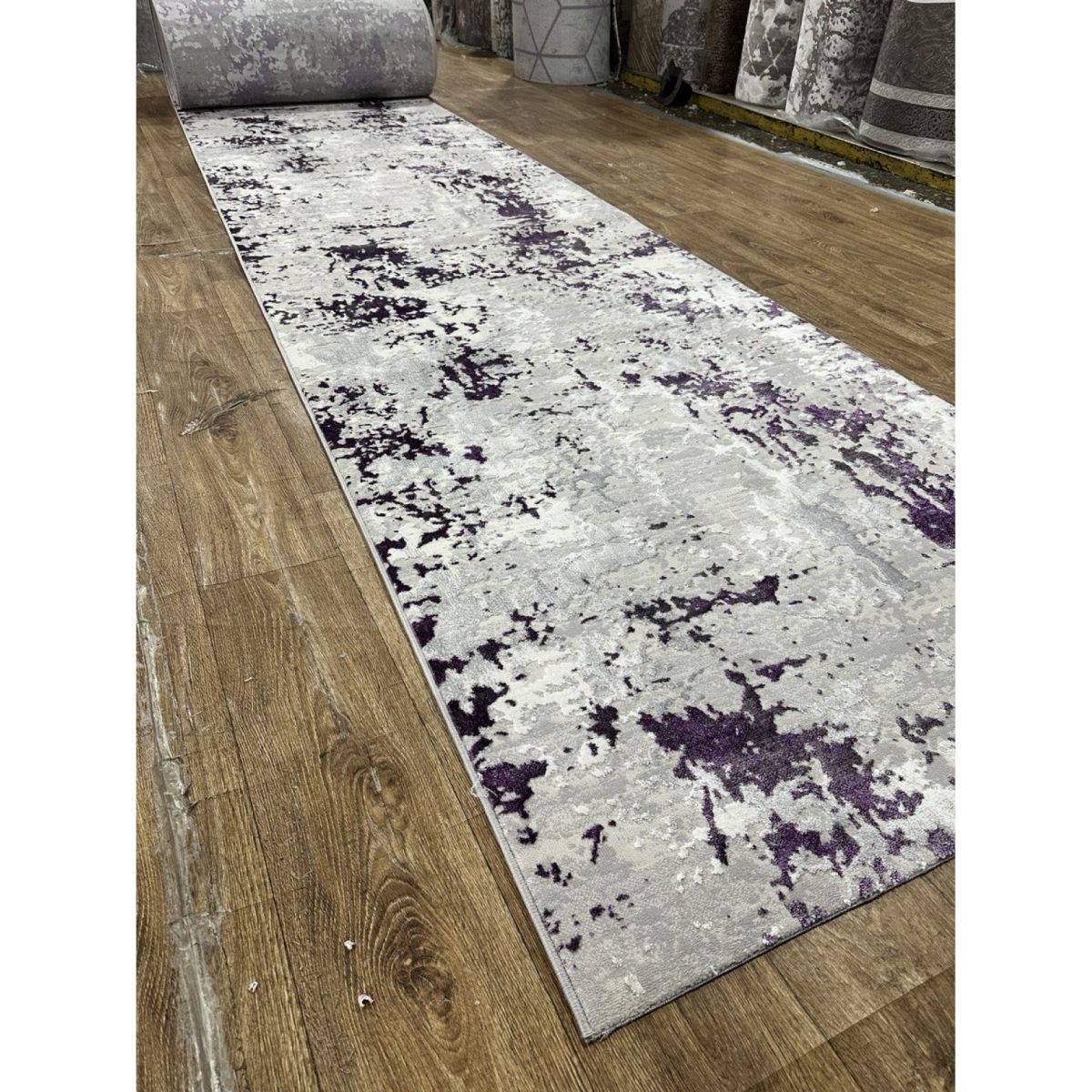 Килимова доріжка Greencarpet Moda 8241A LILAC/L.GREY