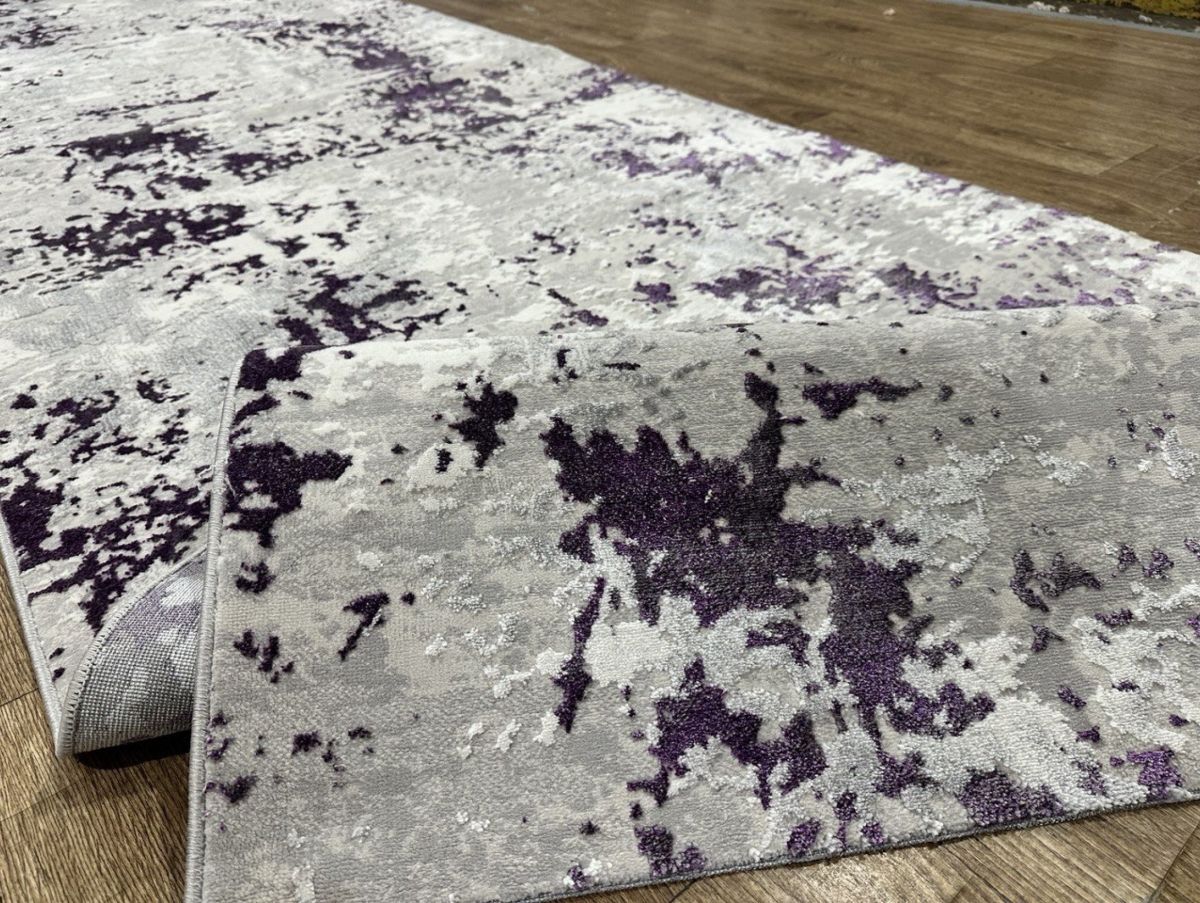 Килимова доріжка Greencarpet Moda 8241A LILAC/L.GREY
