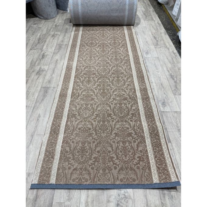 Ковровая дорожка Greencarpet Odessa Plus 14571A L.BROWN
