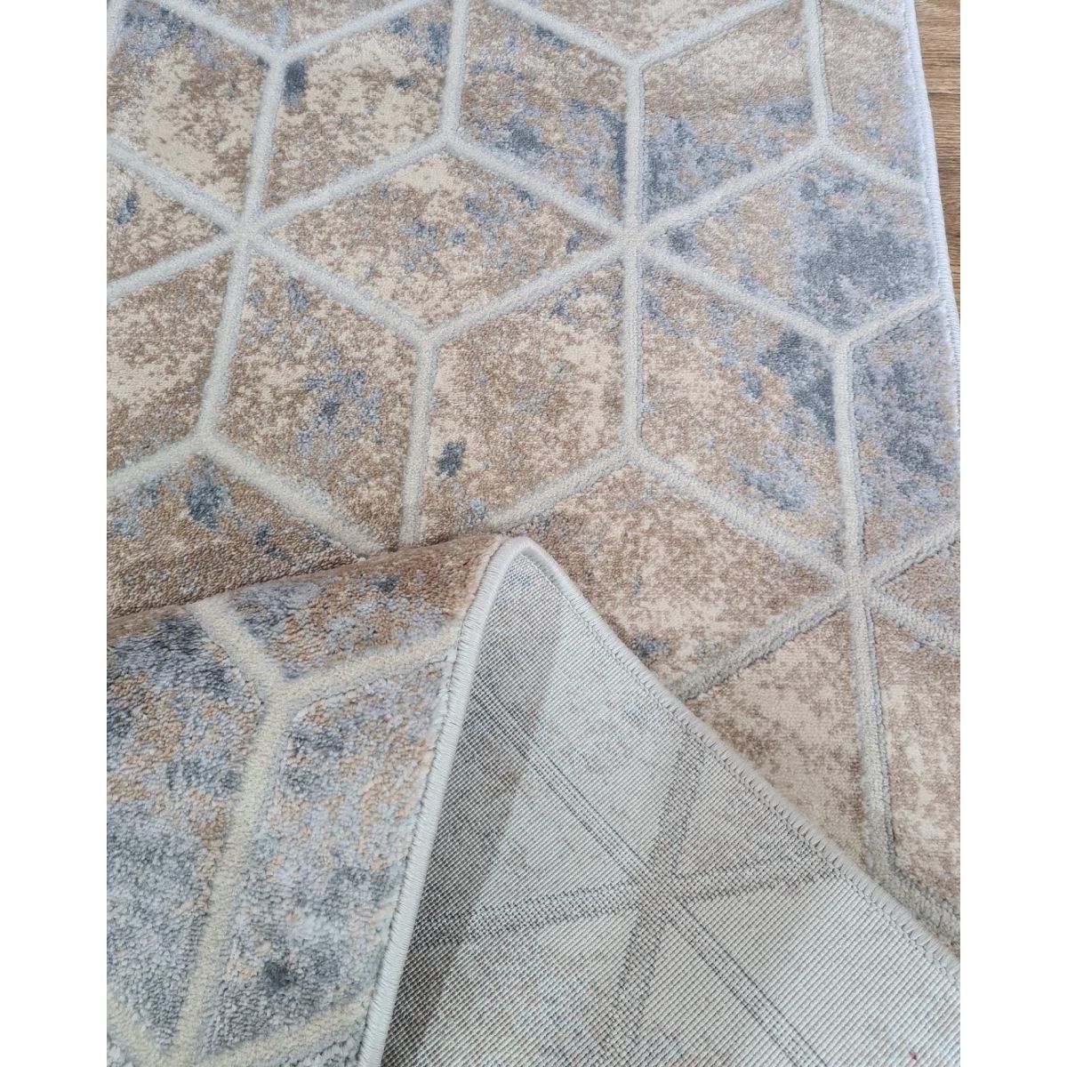 Ковровая дорожка Greencarpet Picasso 5503 GREY / BEIGE HB