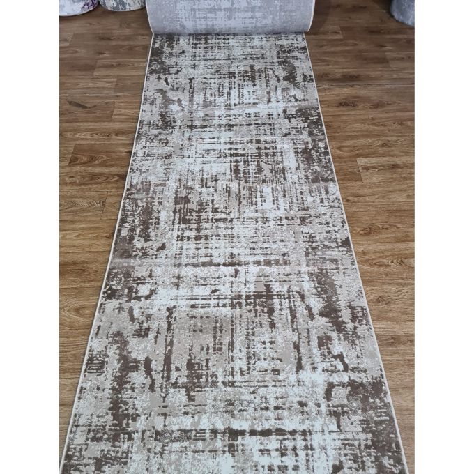 Килимова доріжка Greencarpet Trend 07625D CREAM / VIZON