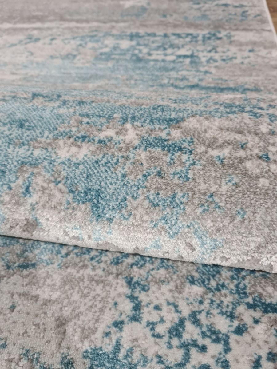 Килимова доріжка Greencarpet Beyonce 0159YA GREY / L. BLUE