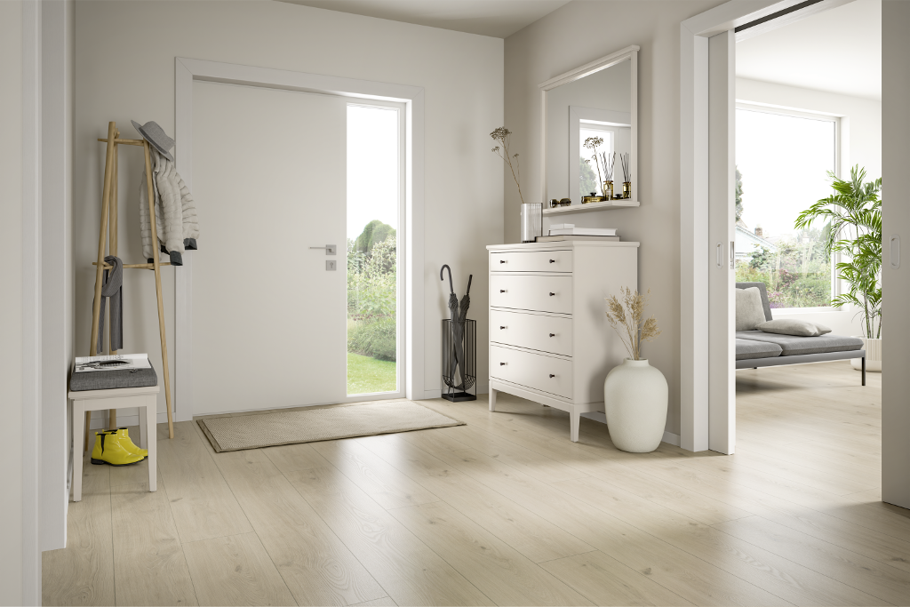 Ламинат Egger Long Aqua EL2195Дуб Зеефельд кремовый