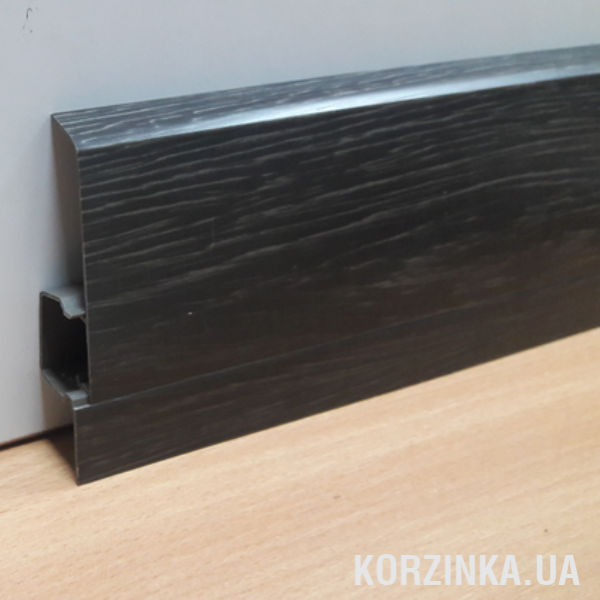 Плінтус Salag NG80 Дуб Горілий 86