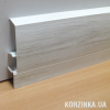 Плинтус Salag NG80 Клен Патина 28