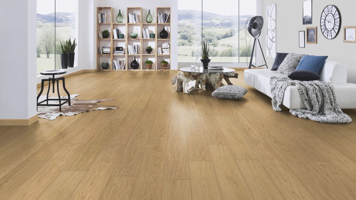 Ламінат Krono Original Super Natural Classic К629 Дуб Голд Фіордалісо