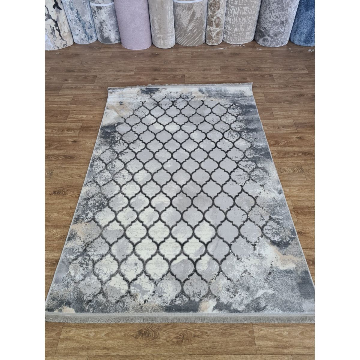 Ковёр Greencarpet Moda 5758 GREY HB / ANTRASIT